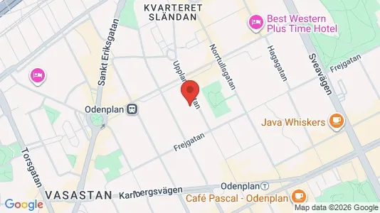 Apartments for rent i Vasastan - kort over placeringen