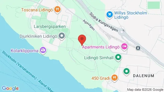 Apartments for rent i Lidingö - kort over placeringen