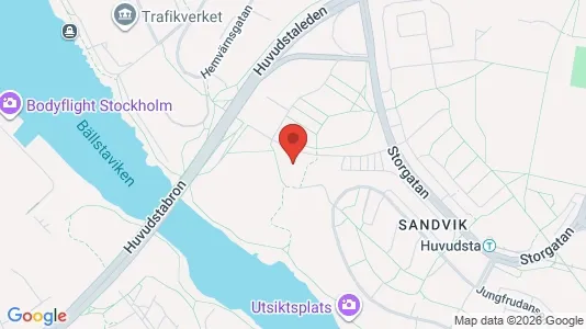 Apartments for rent i Solna - kort over placeringen