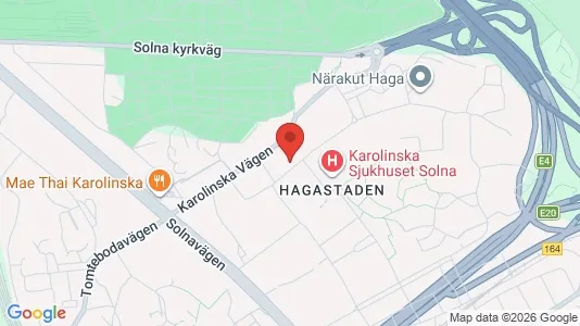 Apartments for rent i Solna - kort over placeringen