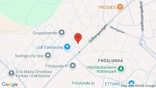 Apartments for rent i Eskilstuna - kort over placeringen