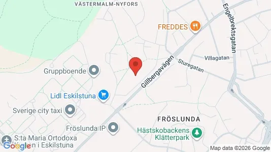 Apartments for rent i Eskilstuna - kort over placeringen