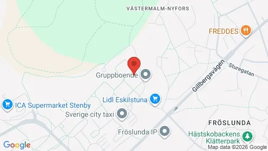 Apartments for rent i Eskilstuna - kort over placeringen