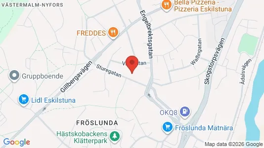 Apartments for rent i Eskilstuna - kort over placeringen