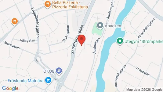 Apartments for rent i Eskilstuna - kort over placeringen