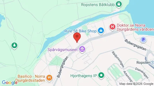 Apartments for rent i Gärdet/Djurgården - kort over placeringen