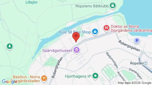 Apartments for rent i Gärdet/Djurgården - kort over placeringen