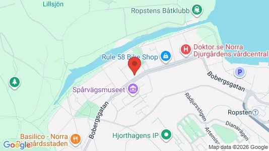 Apartments for rent i Gärdet/Djurgården - kort over placeringen