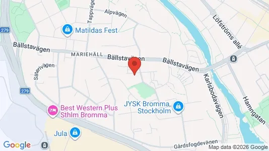 Apartments for rent i Stockholm West - kort over placeringen