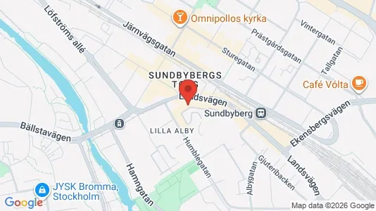 Apartments for rent i Sundbyberg - kort over placeringen