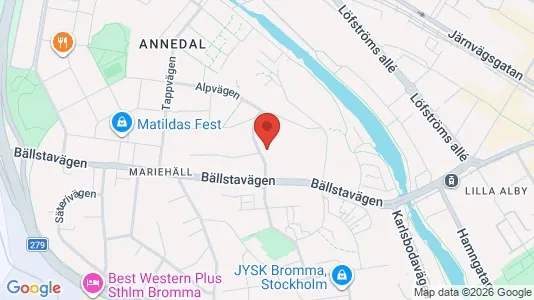 Apartments for rent i Stockholm West - kort over placeringen