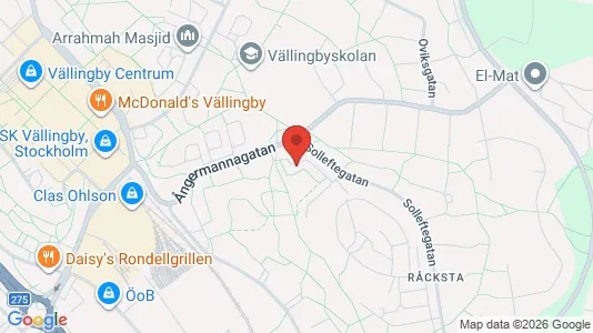 Apartments for rent i Stockholm West - kort over placeringen