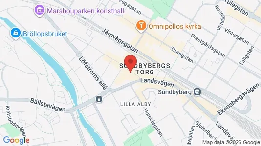Apartments for rent i Sundbyberg - kort over placeringen