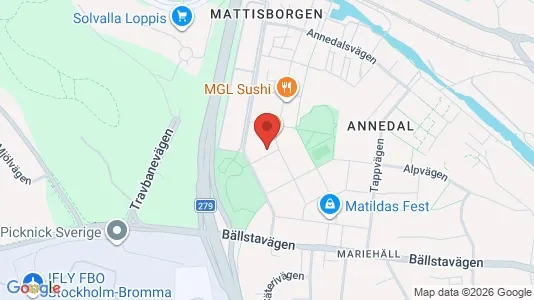 Apartments for rent i Stockholm West - kort over placeringen