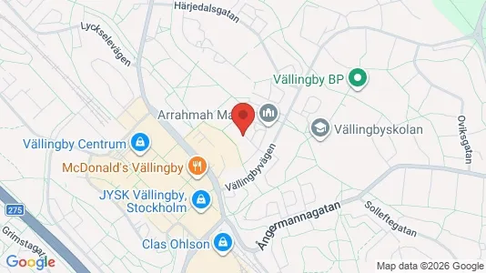 Apartments for rent i Stockholm West - kort over placeringen