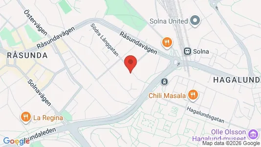 Apartments for rent i Solna - kort over placeringen