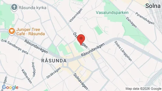 Apartments for rent i Solna - kort over placeringen