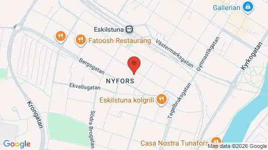 Apartments for rent i Eskilstuna - kort over placeringen