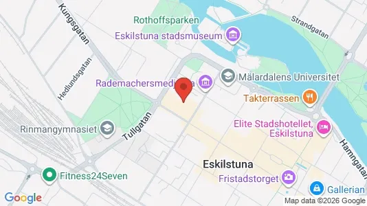 Apartments for rent i Eskilstuna - kort over placeringen