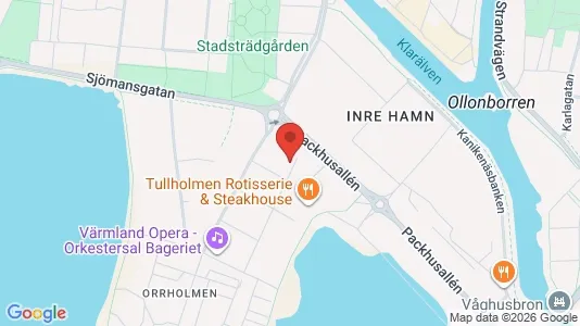Apartments for rent i Karlstad - kort over placeringen