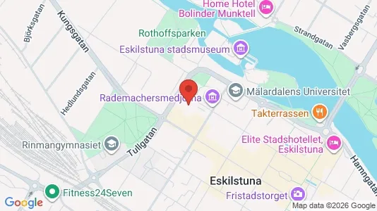 Apartments for rent i Eskilstuna - kort over placeringen