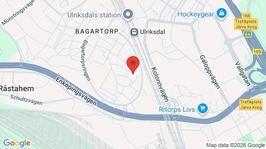 Apartments for rent i Solna - kort over placeringen