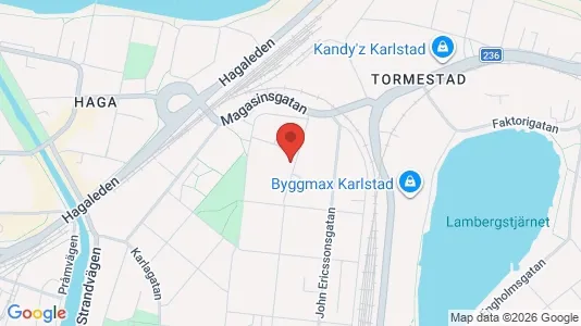 Apartments for rent i Karlstad - kort over placeringen