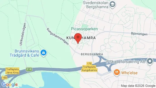 Rooms for rent i Solna - kort over placeringen