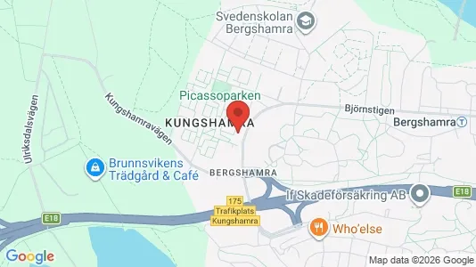Rooms for rent i Solna - kort over placeringen