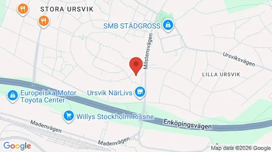 Apartments for rent i Sundbyberg - kort over placeringen