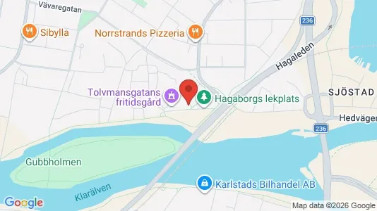 Apartments for rent i Karlstad - kort over placeringen