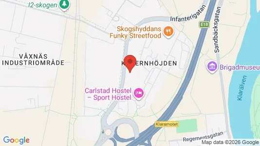 Apartments for rent i Karlstad - kort over placeringen
