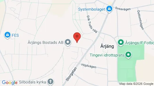 Apartments for rent i Årjäng - kort over placeringen