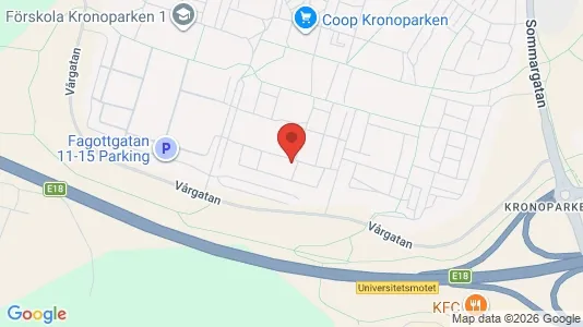 Apartments for rent i Karlstad - kort over placeringen