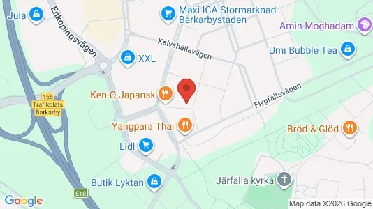 Apartments for rent i Järfälla - kort over placeringen