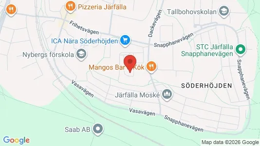 Apartments for rent i Järfälla - kort over placeringen