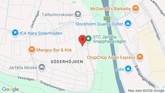 Apartments for rent i Järfälla - kort over placeringen