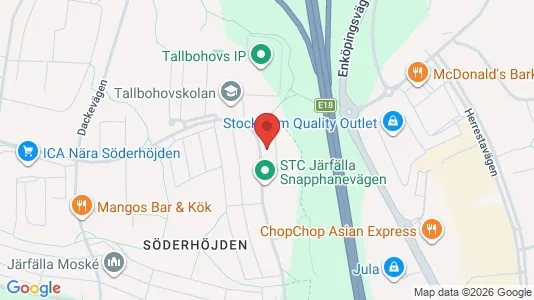 Apartments for rent i Järfälla - kort over placeringen