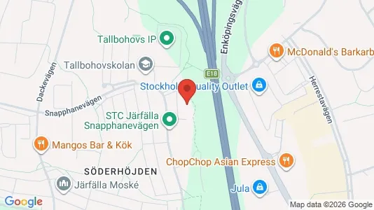 Apartments for rent i Järfälla - kort over placeringen