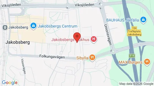 Apartments for rent i Järfälla - kort over placeringen