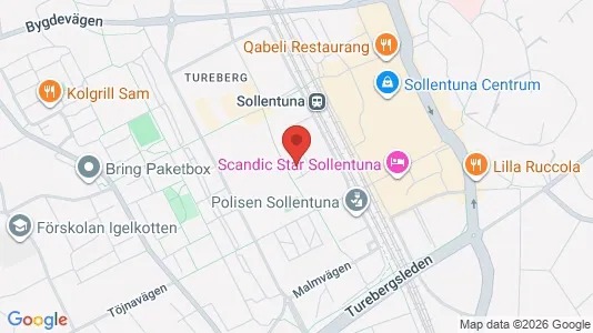 Apartments for rent i Sollentuna - kort over placeringen