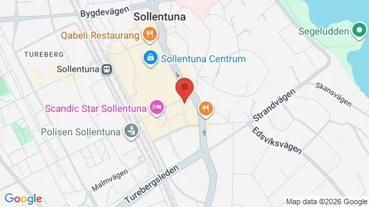 Apartments for rent i Sollentuna - kort over placeringen