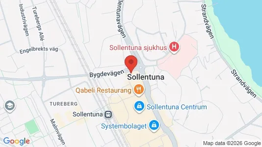 Apartments for rent i Sollentuna - kort over placeringen