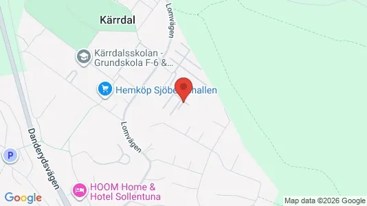 Apartments for rent i Sollentuna - kort over placeringen