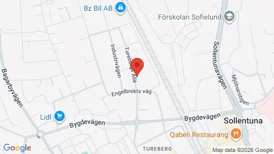 Apartments for rent i Sollentuna - kort over placeringen