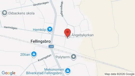 Apartments for rent i Lindesberg - kort over placeringen