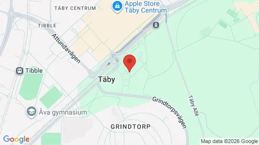 Apartments for rent i Täby - kort over placeringen