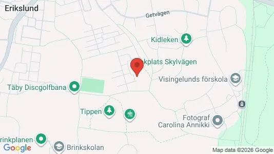 Apartments for rent i Täby - kort over placeringen