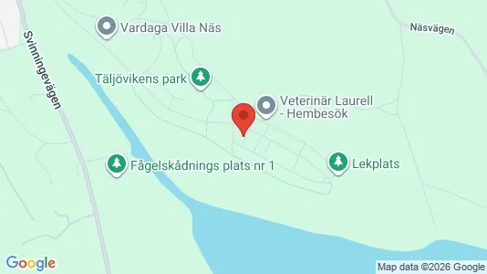 Apartments for rent i Österåker - kort over placeringen