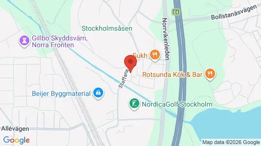 Apartments for rent i Sollentuna - kort over placeringen